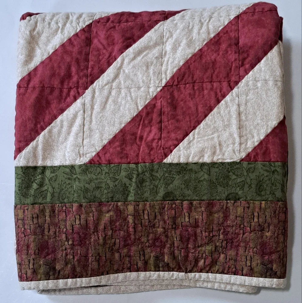 Handmade Lap Quilt Baby Blanket 50